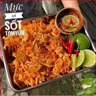 Mực sợi sốt chanh vị Thái tomyum HŨ 300GR,lạ miệng siêu ngon nếu nghiện mực kusn_store