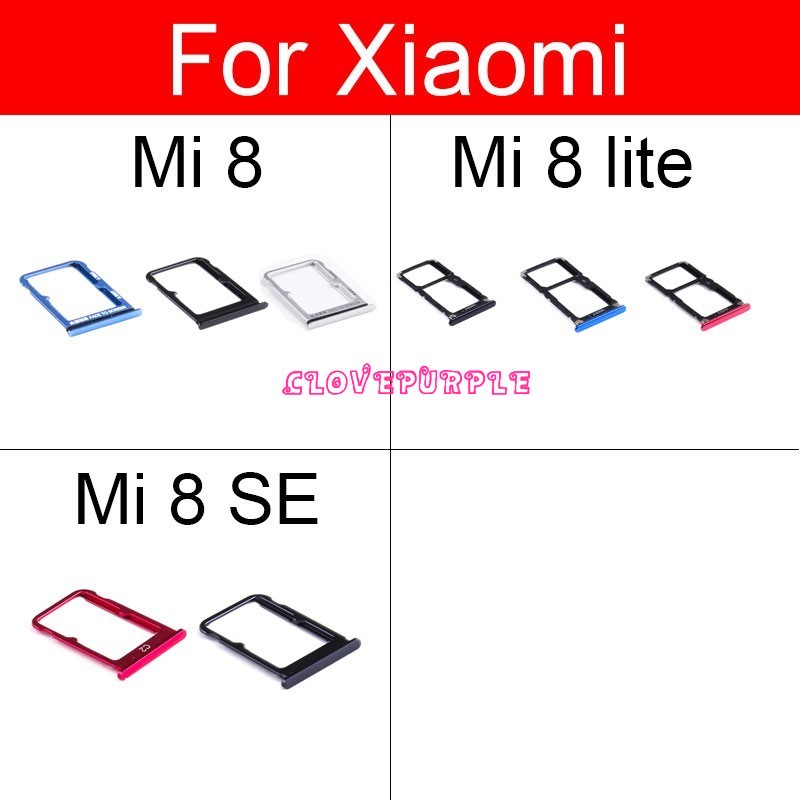 Khe Đọc Thẻ Nhớ Cho Xiaomi Mi 8 Se Lite Mi8 Youth Mi8Youth Sim