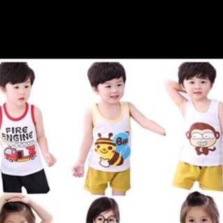 🔥xả lẻ size 🔥 áo ba lỗ cotton thấm hút mồ hôi cho bé