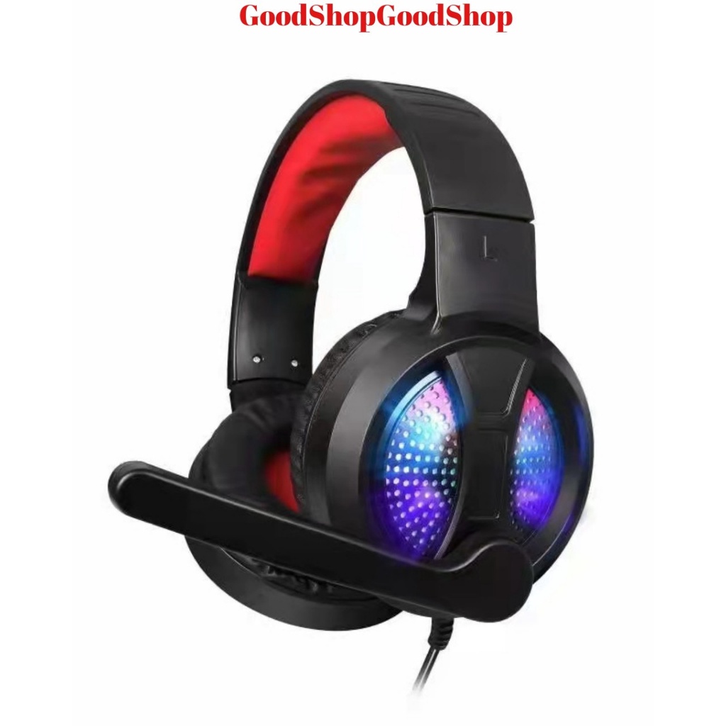 TAI NGHE GAME THỦ CHỤP TAI CÓ MIC THOẠI VÀ LED A69 ÂM THANH CỰC CHẤT SIÊU BỀN