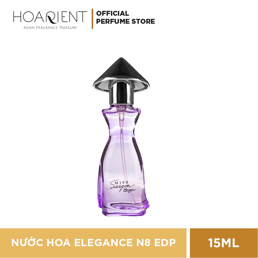 Nước Hoa nữ Miss Saigon Elegance N8 15ml - HỘP MÀU TÍM