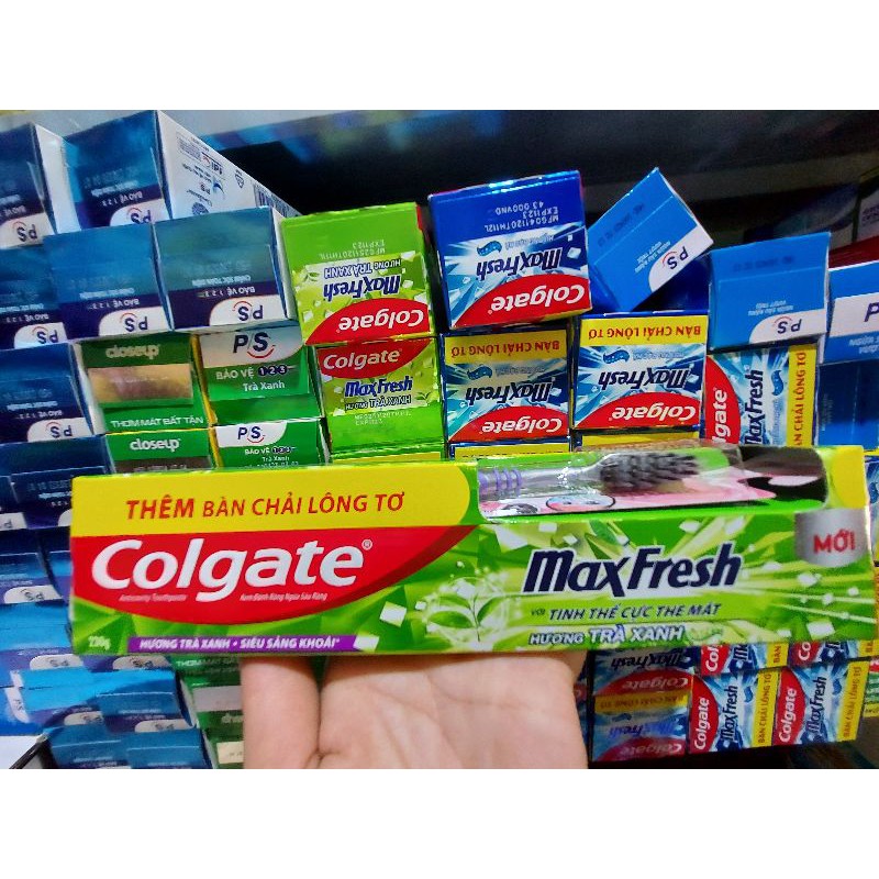 KEM ĐÁNH RĂNG COLGATE HƯƠNG MÁT LẠNH TRÀ XANH 230 G.