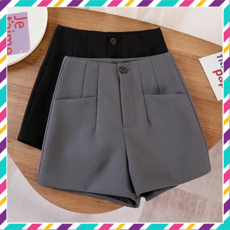 Quần short nữ cạp liền cúc gài siêu Hot_QS001 MSP72334 | BigBuy360 - bigbuy360.vn