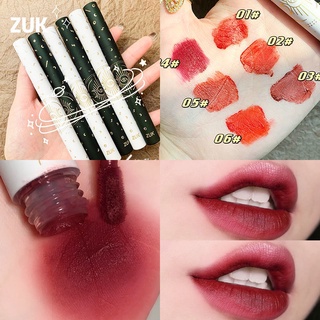 [Hàng mới về] Son môi Zuk chăm sóc môi màu đen trắng không thấm nước