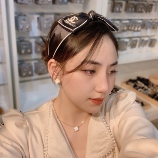 [Mã FATPBAU2 giảm 40K đơn 150K] Băng đô nơ lụa thương hiệu cao cấp cho các nàng