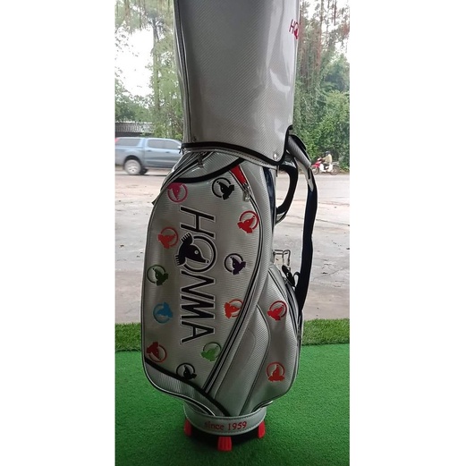 Túi đựng gậy golf Honma túi gậy da PU bóng cao cấp 5 ngăn tiện lợi shop GOLF PRO TM015