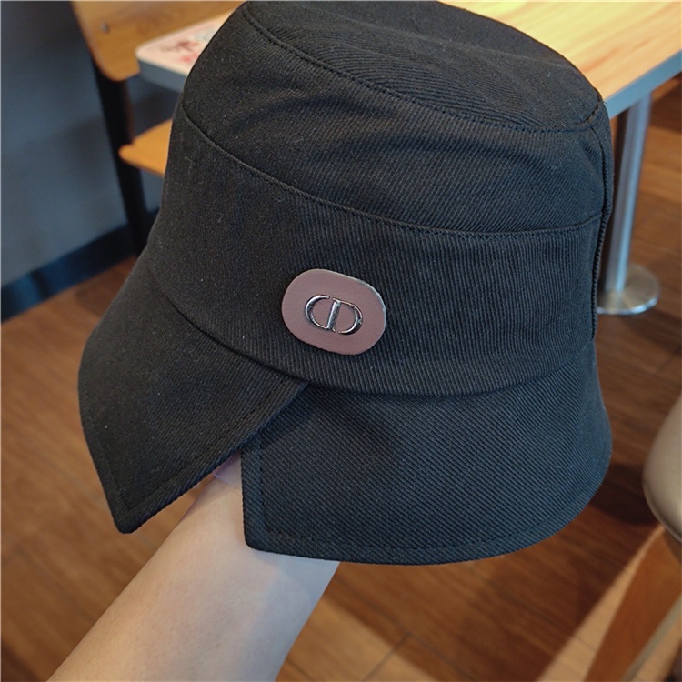 Nón Tai Bèo Màu Đen Phong Cách Hàn Quốc Thời Trang Mùa Xuân 2021