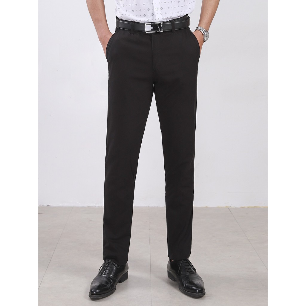 QUẦN KHAKI ĐEN ARISTINO AKK00608 MẪU MỚI 2020 GIẢM GIÁ.