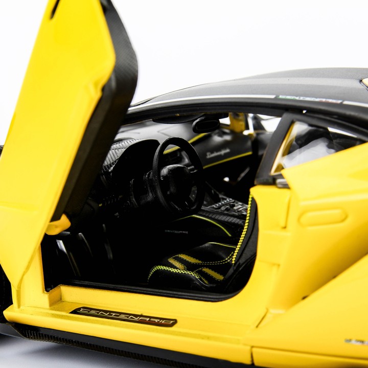 MÔ HÌNH LAMBORGHINI CENTENARIO YELLOW 1:18 EXCLUSIVE MAISTO MH-38136