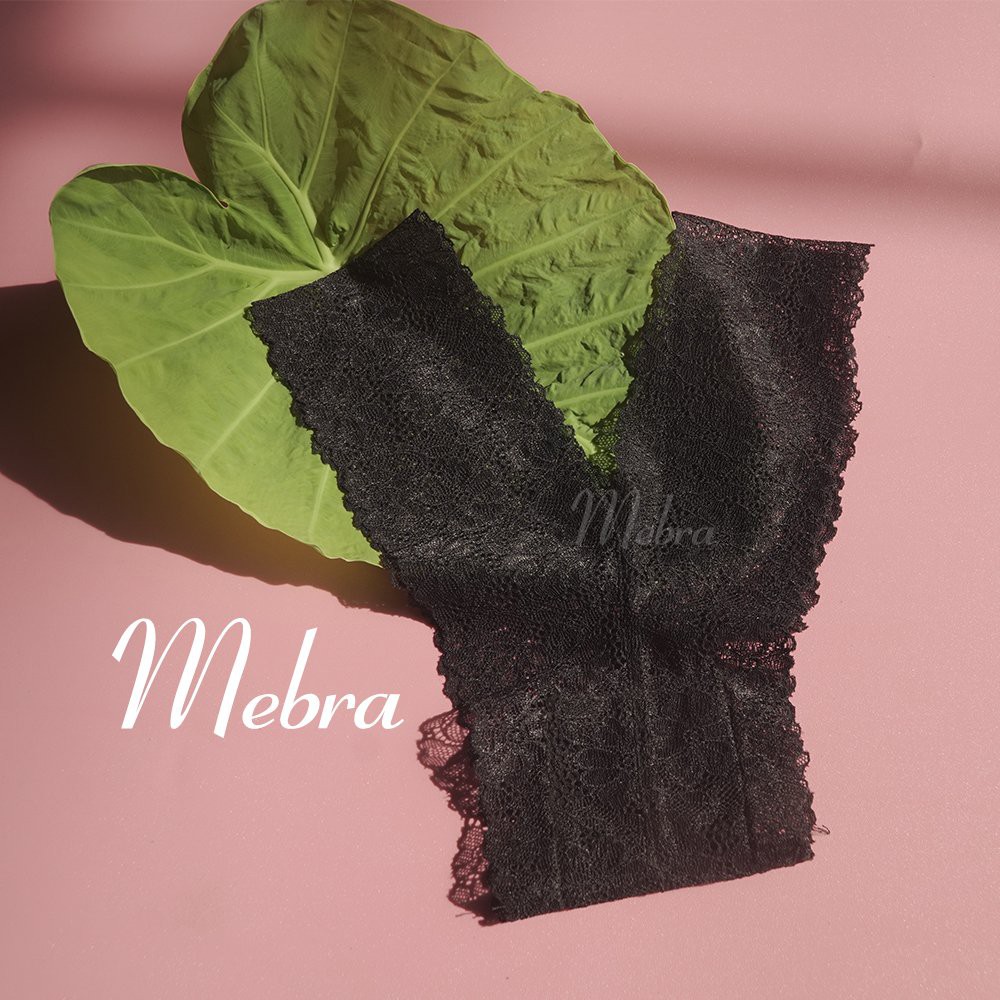 Quần lót ren hoa lọt khe kiểu chữ Y thương hiệu Mebra, thiết kế sexy, chất ren mềm, co giản, thấm hút tốt, không gấp nếp | BigBuy360 - bigbuy360.vn