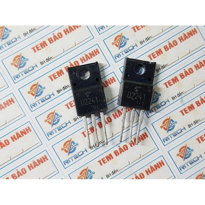 [Combo 3 chiếc] D2241, 2SD2241 Transistor NPN 4A-100V Tháo Máy