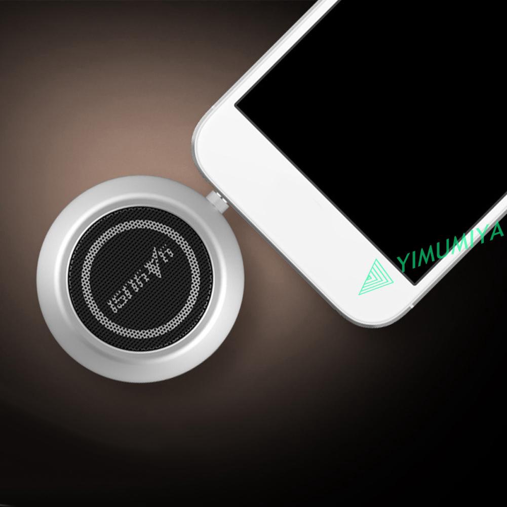 YI A5 Mini Speaker 3.5mm Jack AUX Stereo Music Audio Player for Phone Notebook