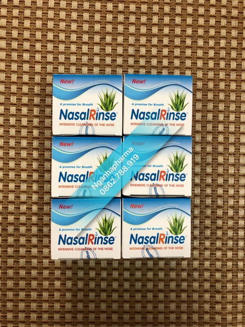 Muối rửa mũi Nasal Rinse (hộp 25 gói)