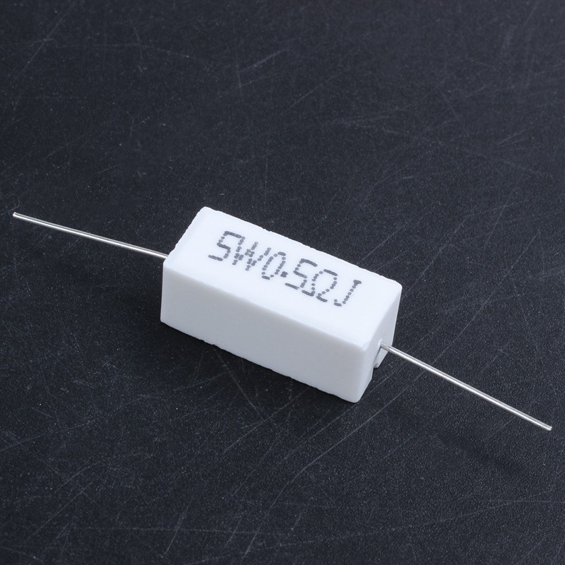 Set 10 Điện Trở Gốm 0.5 Ohm 5w