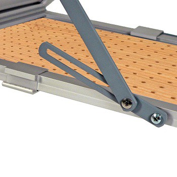 Giá kệ để brochure 6 tầng bản mặt bằng gỗ khổ A4