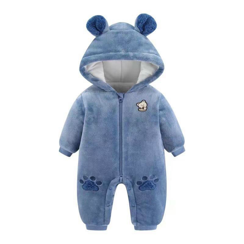 Body gấu lông ủm ấm cho bé từ 3-12kg