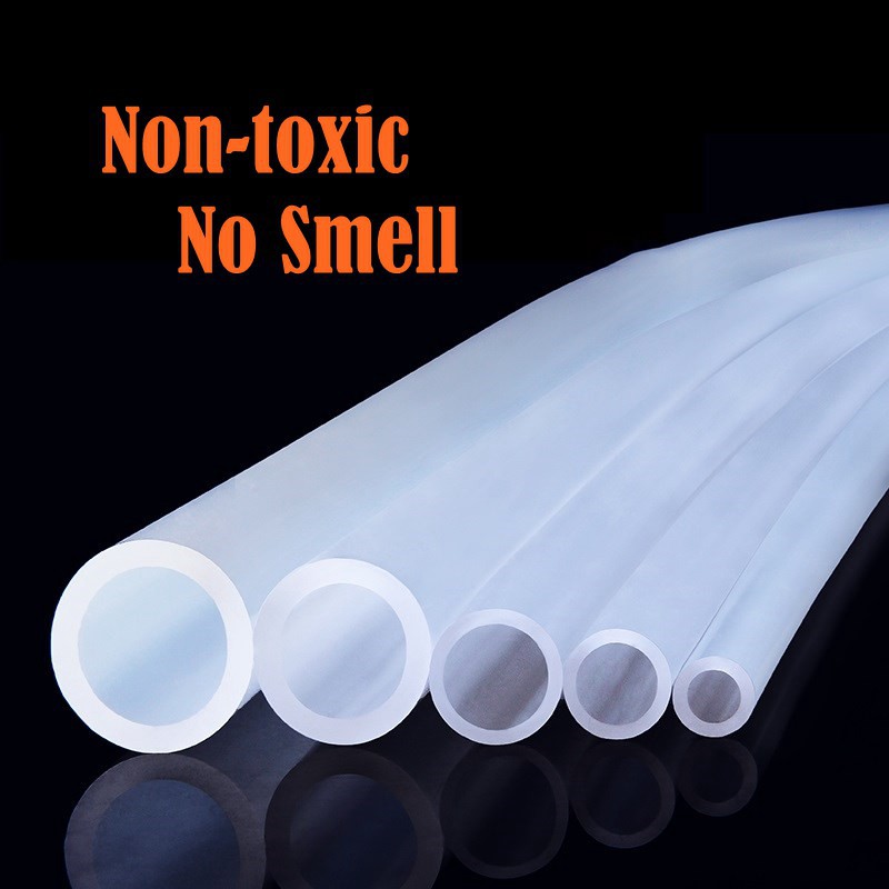 Ống cao su silicone trong suốt 1m 16 20 25 32 38mm dùng cho bể cá