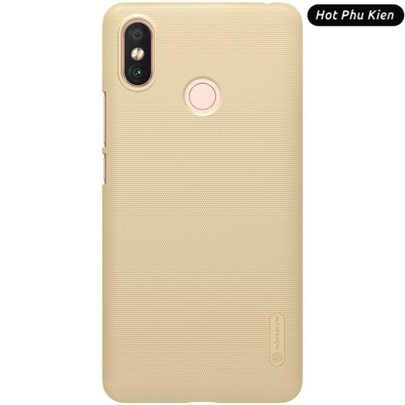 BH[ 1 ĐỔI 1]Ốp lưng sần Xiaomi Mi Max 3 Nillkin mặt lưng nhung mịn (Tặng kèm 1 miếng dán màn hình hoặc đế dựng điện thoạ