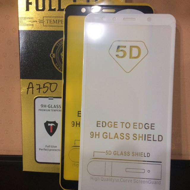 Dán full keo 5D glue cho Samsung A7 2018