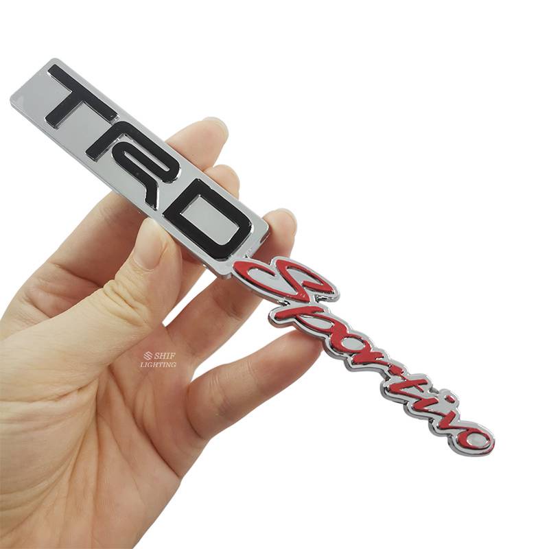 1 Miếng Dán Trang Trí Xe Hơi Toyota Trd Sportivo