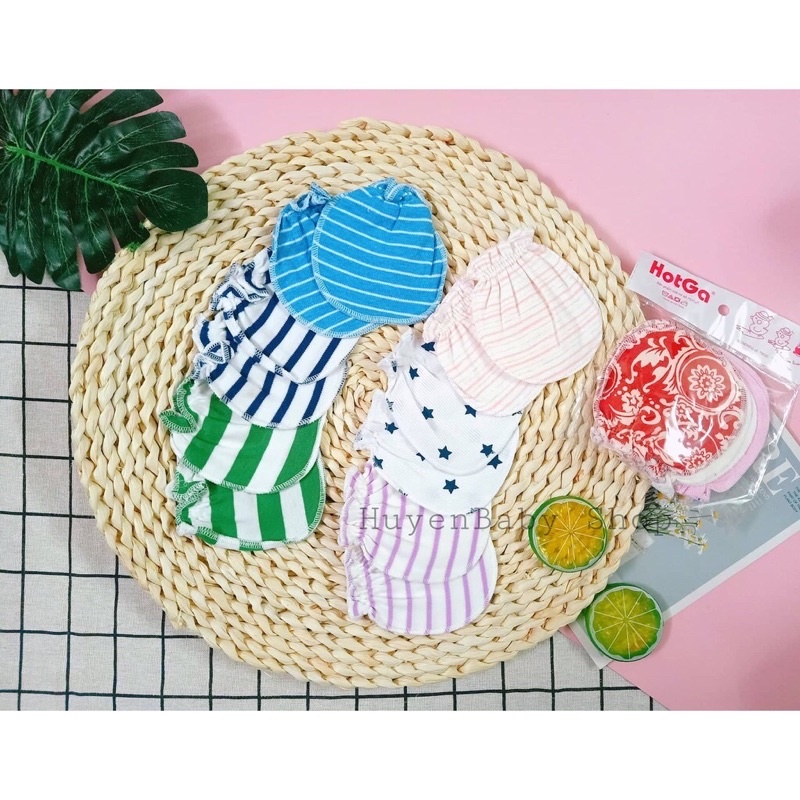 Set 3 đôi bao tay Hotga  dễ thương cho bé