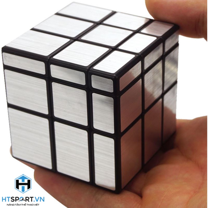 RuBik Tráng Gương Bạc, Khối Rubik 3x3 MoYu Mirror Lập Phương, Đồ Chơi Phát Triễn Trí Tuệ ( Màu Bạc )
