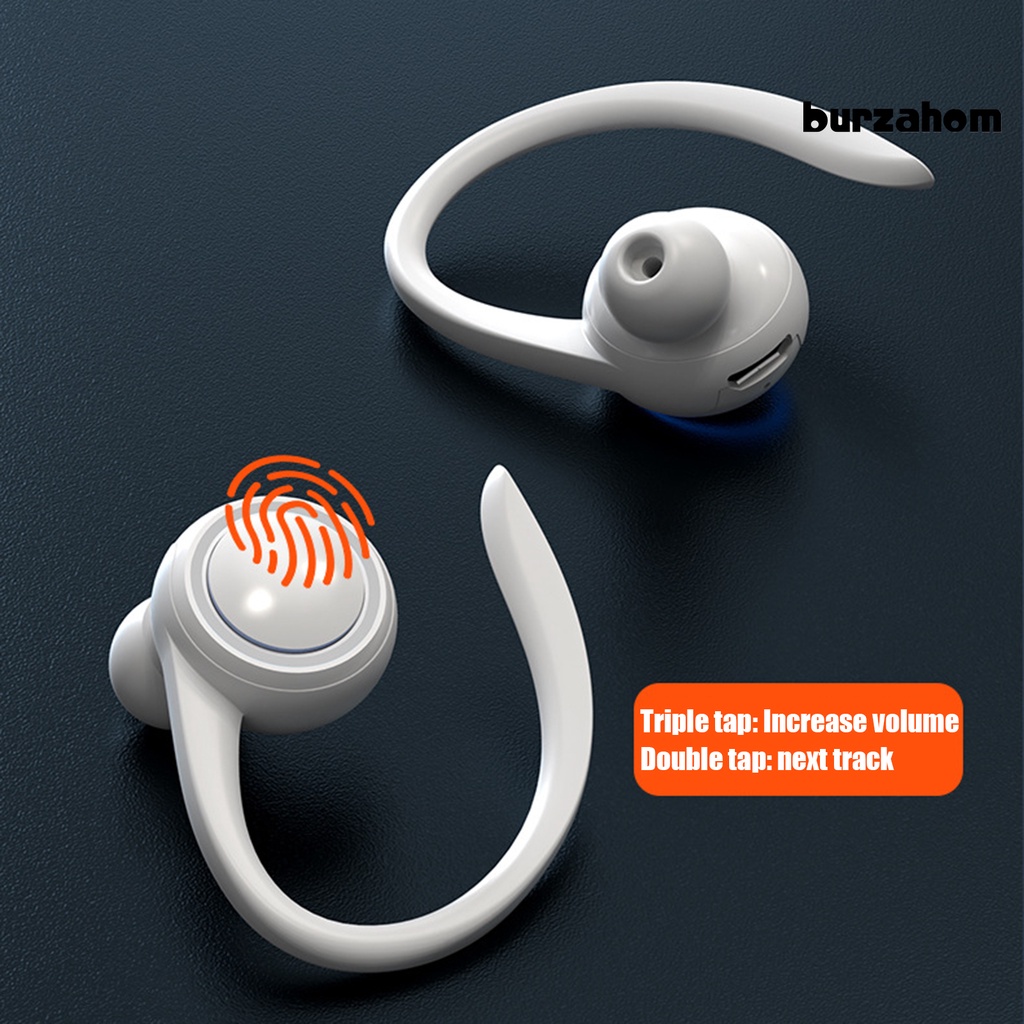 (BV) Tai nghe không dây Móc Vành Tai burzahom A1S Âm Thanh HiFi Giảm Cân Kiểu Dáng Thể Thao Dùng Khi Chạy Bộ