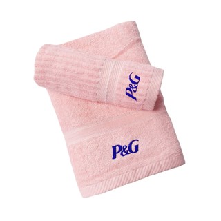  Bộ 2 khăn cotton thêu logo PG 1.7mx2