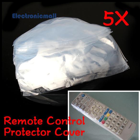 Bộ 5 vỏ bọc remote TV máy lạnh tản nhiệt tiện ích