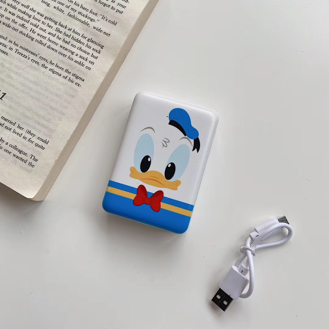 Bộ Sạc Dự Phòng 10000mah Hình Mèo Máy Doraemon Dễ Thương