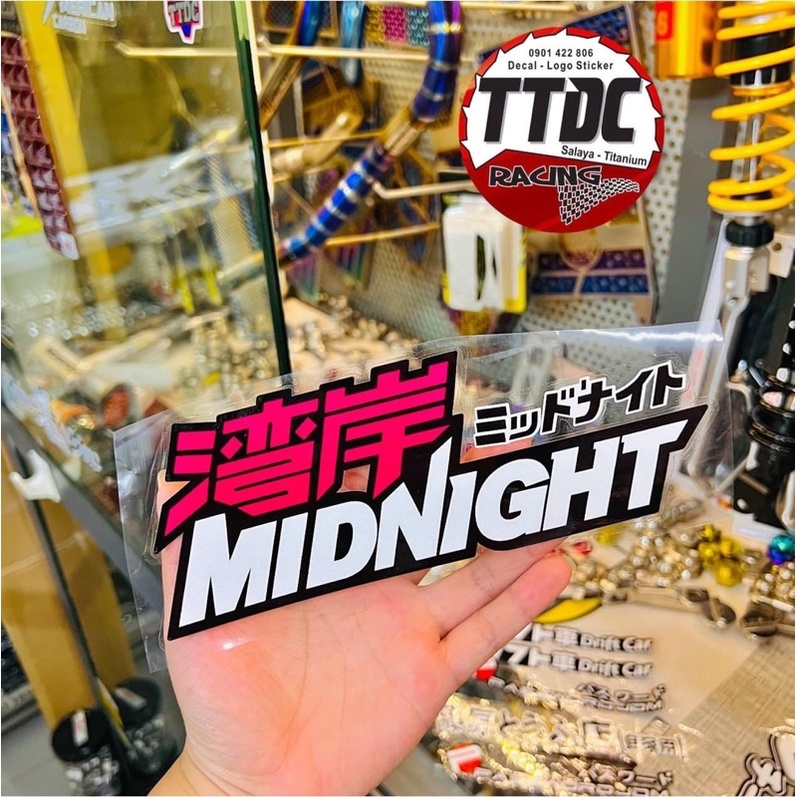 [ Giá 1 tem ] Tem Logo Sticker Japan nổi trên mọi nền màu cực đẹp ✌🇯🇵