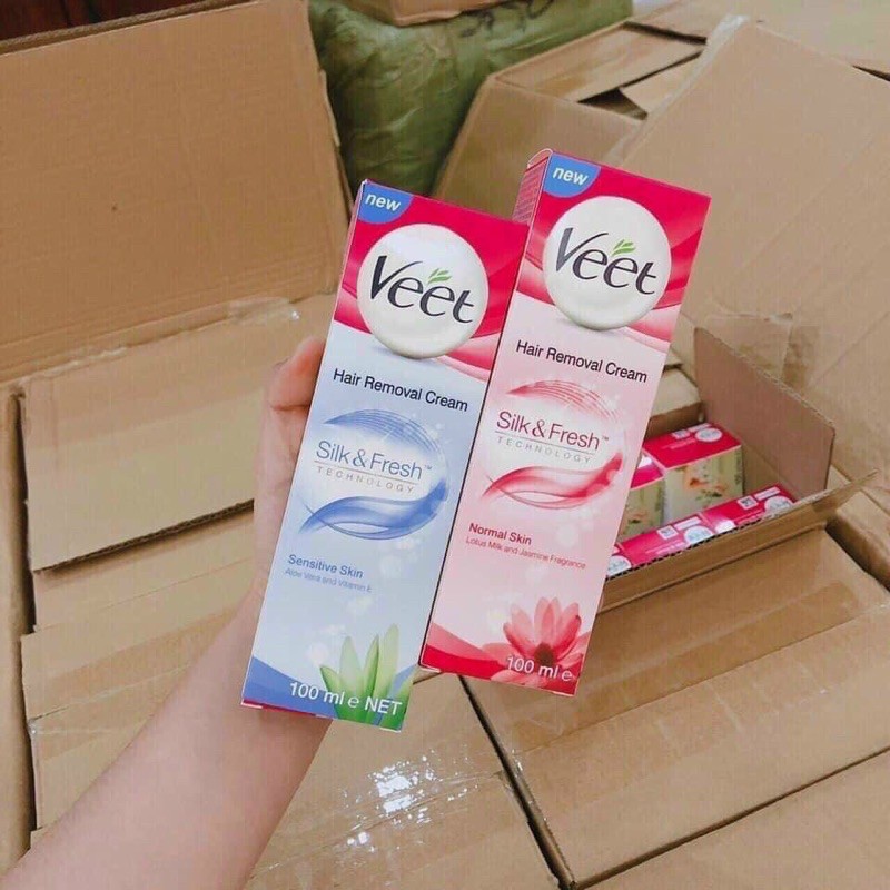 KEM TẨY LÔNG VEET SỐ 1 TẠI PHÁP, TẨY MỌI LOẠI LÔNG