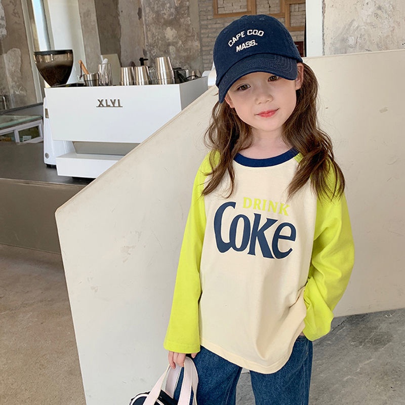 Áo Thun Cotton Tay Dài Thoải Mái Dễ Phối Đồ Thời Trang Mùa Thu Cho Bạn Gái