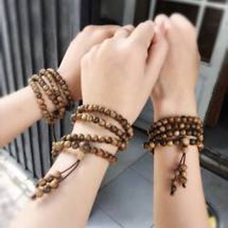 Vòng Trầm Hương An Nhiên 108 Hạt - 6mm - Trầm Hương Tự Nhiên Cao Cấp dành cho nữ