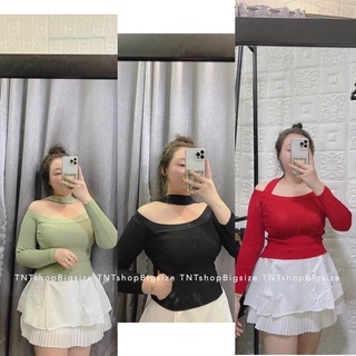 ÁO LEN CHOÀNG CỔ [TNTSHOP BIGSIZE 60KG 90KG]