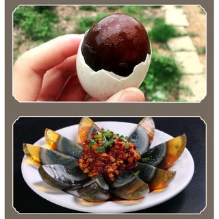 Trứng gà /vịt Bắc Thảo ( Đen / Vàng )