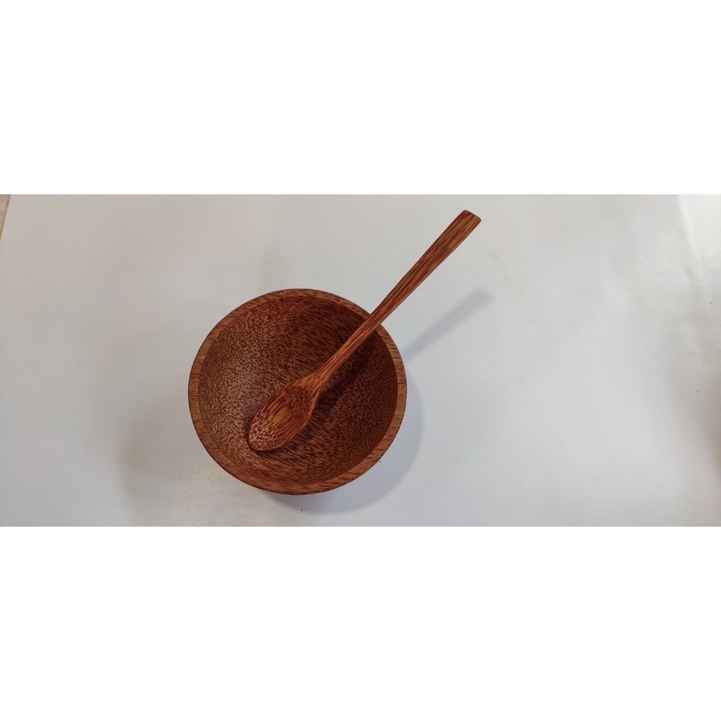 Muỗng cafe gỗ dừa 18cm - Bộ 10 chiếc