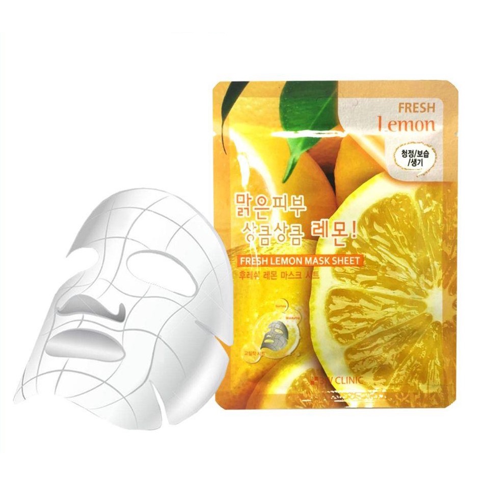 Mặt nạ 3w Clinic Fresh Mask 23ml chính hãng Hàn Quốc lẻ miếng