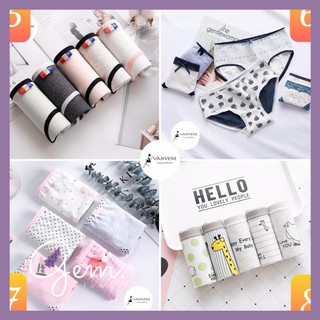 SET 5 QUẦN LÓT COTTON VANVENE