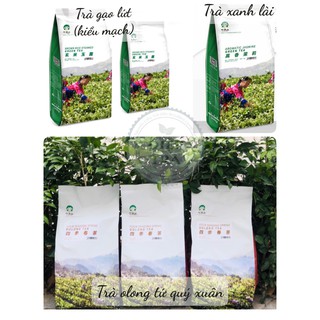 Tổng hợp Trà Yelanshan 500gr (Xanh nhài Auromatic/OOlong tứ quý xuân/Gạo lứt)
