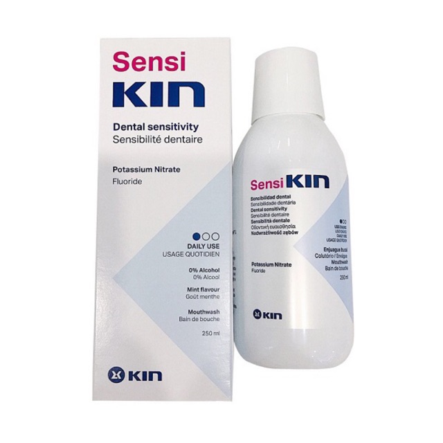 Nước súc miệng không cồn SensiKin