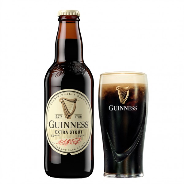 Bia Guinness Extra Stout 5.6% (330ml)