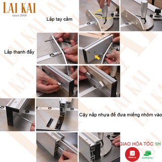 Cữ cắt góc cho cưa bàn