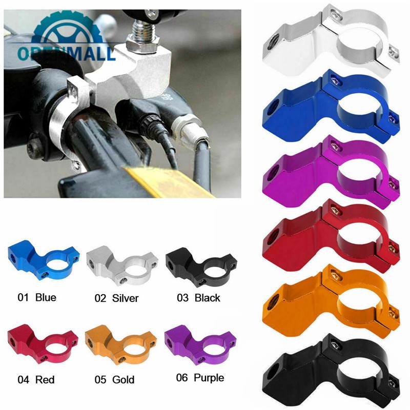 Bộ 2 kẹp gắn gương chiếu hậu cho xe máy 22mm 7/ 8&quot;