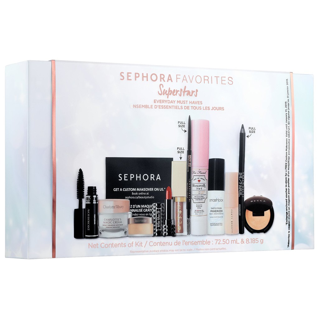 SET MỸ PHẨM TRANG ĐIỂM SEPHORA SUPERSTAR SALE 50%