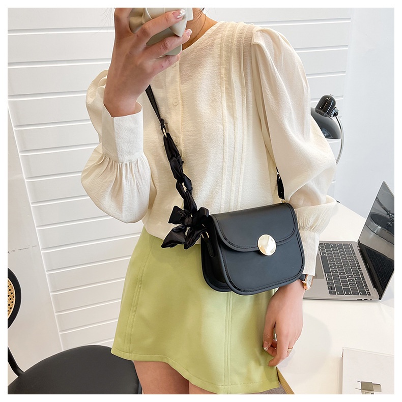 THANH LÝ LỖ ĐỒNG GIÁ 50k - Túi đeo chéo nữ đẹp da mềm, cute đi chơi-Túi Mini cúc Tròn -May viền - TX64