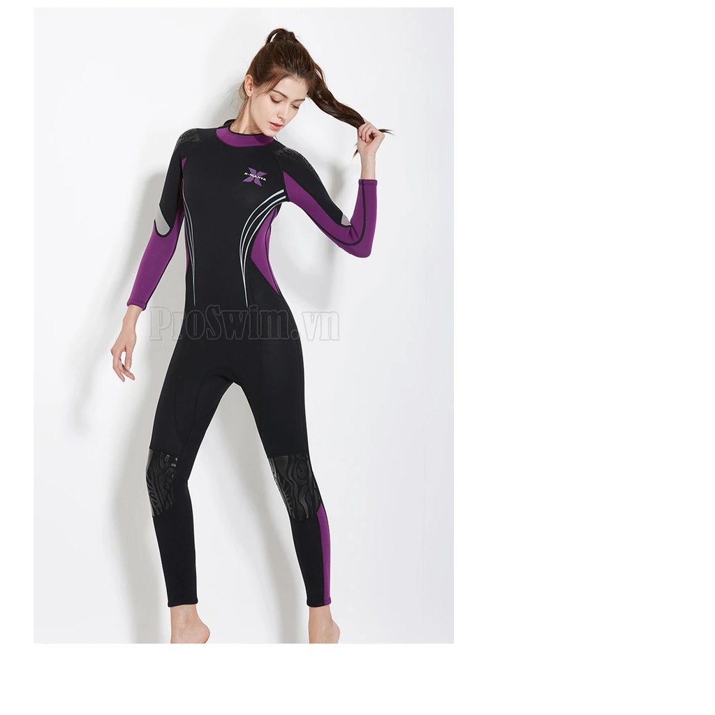 Bộ đồ Bơi Lặn Giữ Nhiệt Nữ Dày 3mm Wetsuit  WS81 | BigBuy360 - bigbuy360.vn