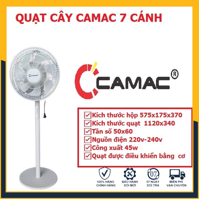 Quạt cây đứng CAMAC, Quạt công nghiệp cao cấp đánh bay cơn nóng hè - bảo hành 12 tháng