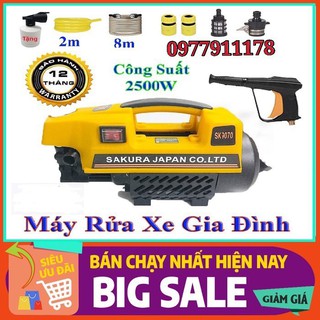 Máy Rửa Xe Mini LCN Dây Đồng Hàng Loại 1 Chính Hãng