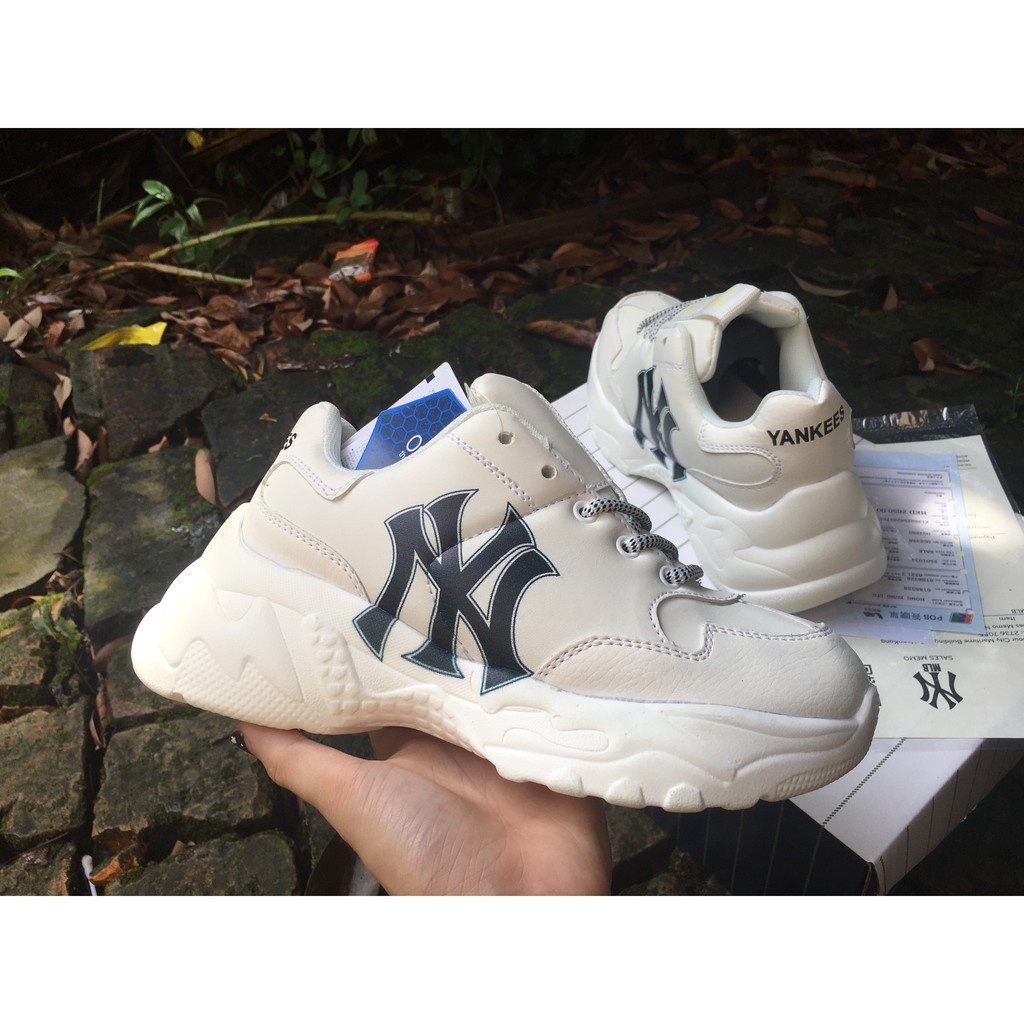 [Xả Kho] giày sneaker 𝐌𝐋𝐁 NY Vàng nam nữ full box, Giày Thể Thao Tăng Chiều Cao 𝐌𝐋𝐁 NY Vàng Hot Nhất 2021